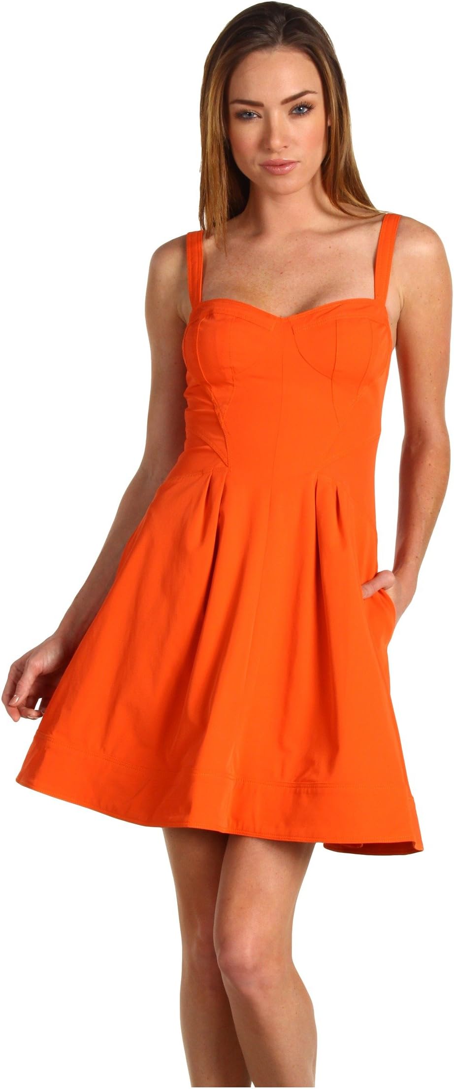

Платье Z Spoke ZAC POSEN Nylon Bustier Dress, красный