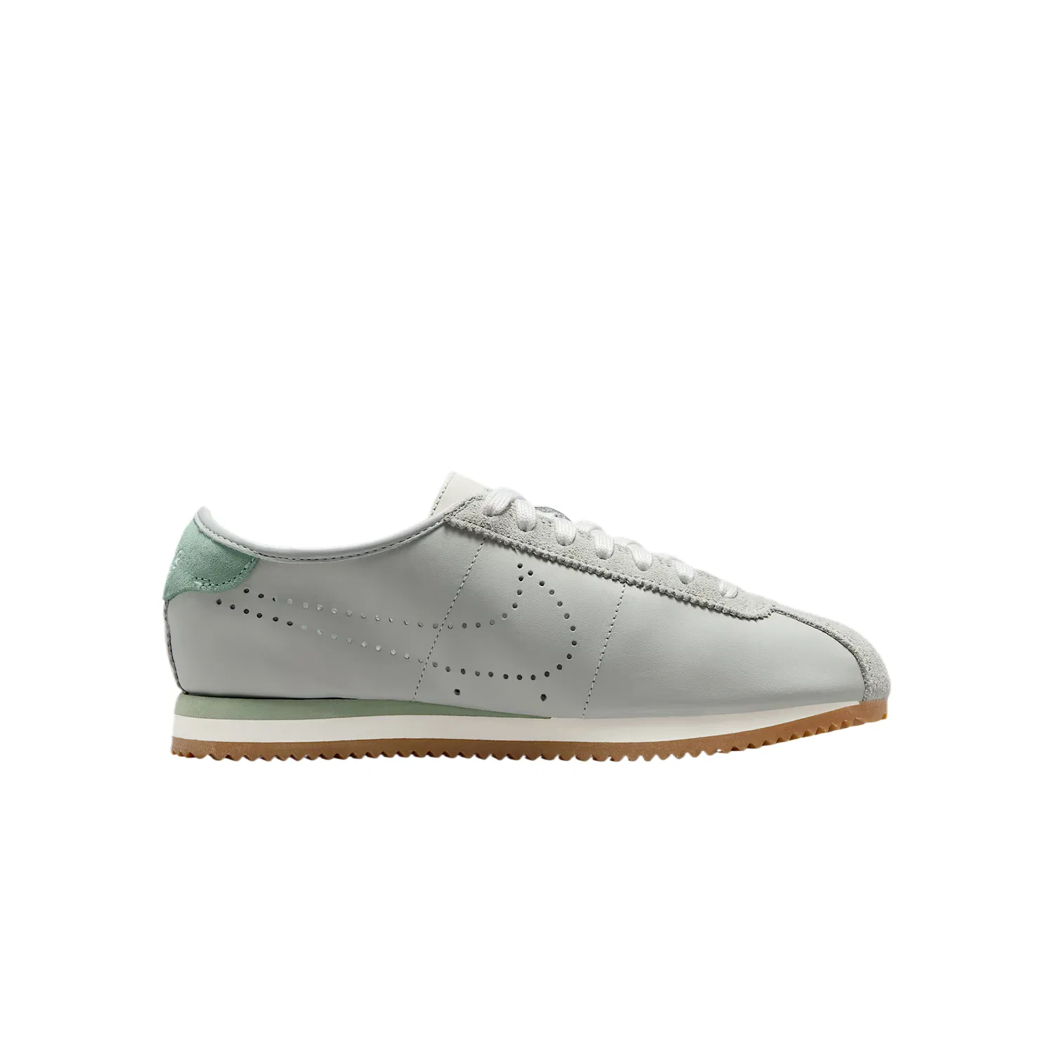 Кроссовки для тренировок Nike Leather Cushioning Light Silver — фото 3