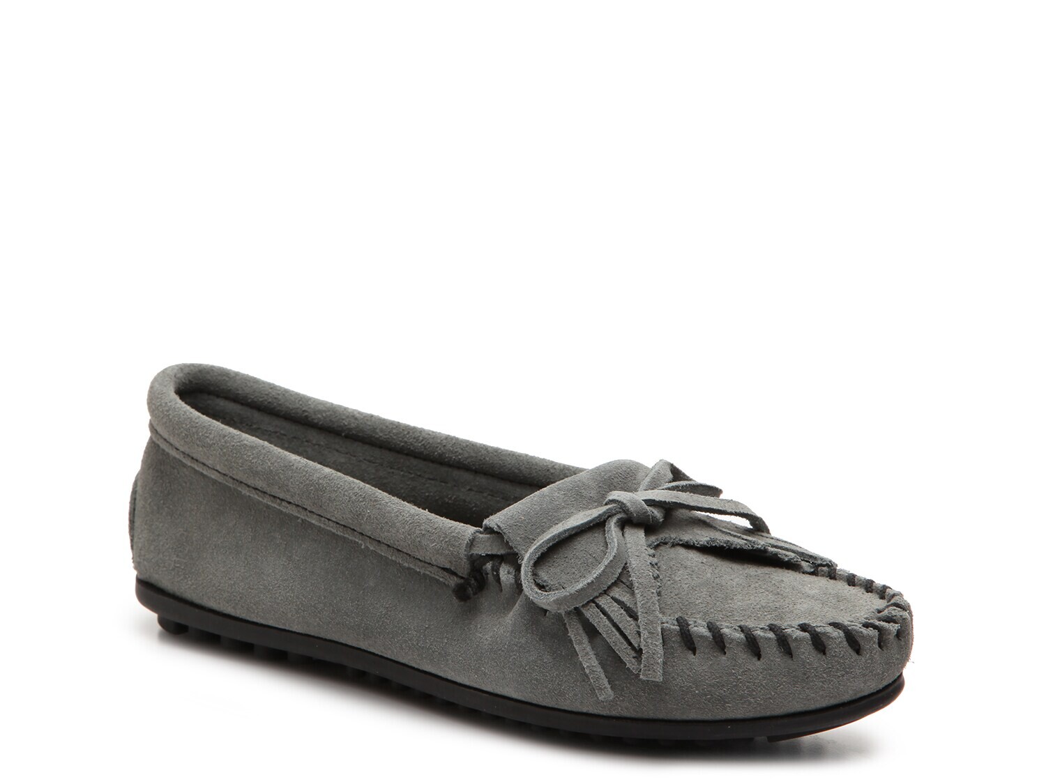 Мокасины Minnetonka Kilty с жесткой подошвой, серый