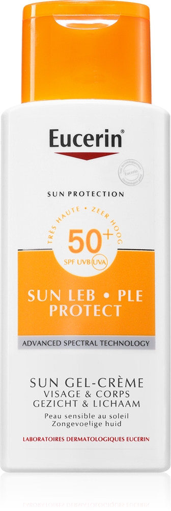 

Солнцезащитный гелевый крем с защитой от солнечной аллергии для кожи с аллергией на солнце SPF 50 Eucerin, 150 мл