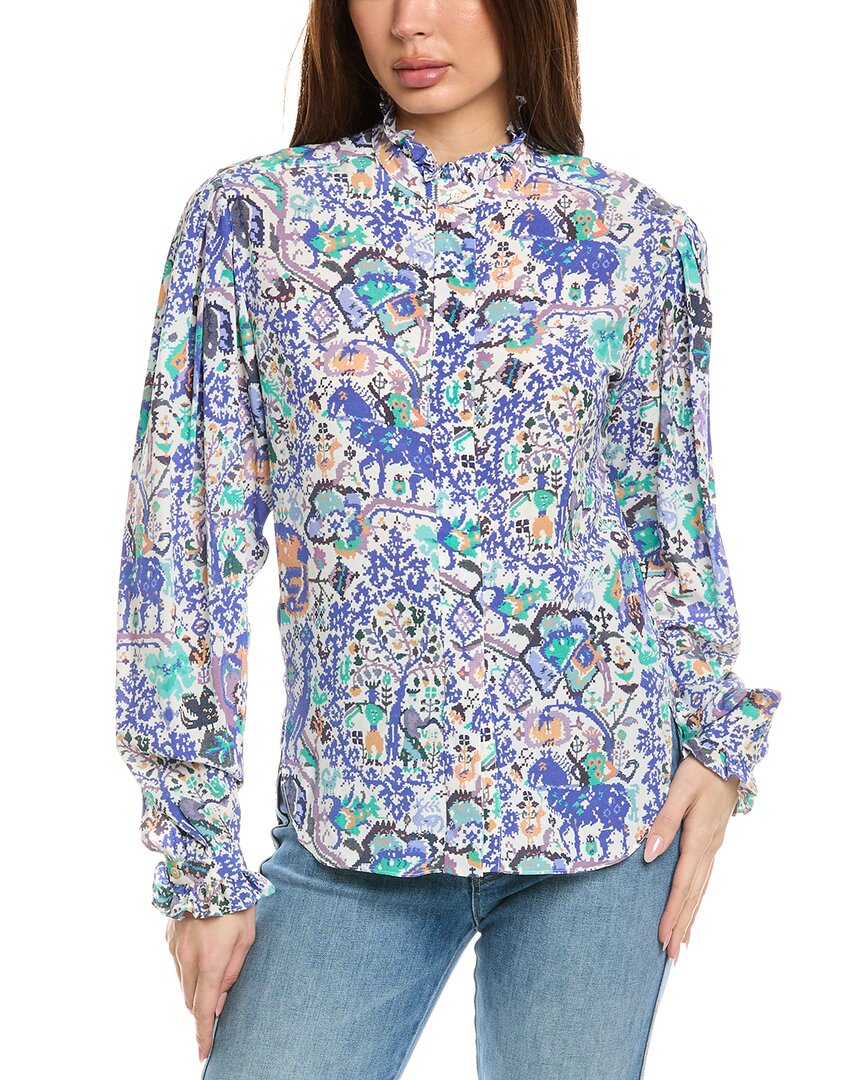 

Блузка Isabel Marant E'toile Kiledia Isabel Marant Étoile, фиолетовый