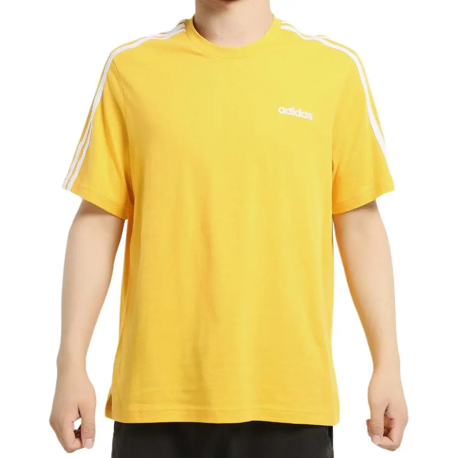 

Adidas Футболка мужская золотая/белая