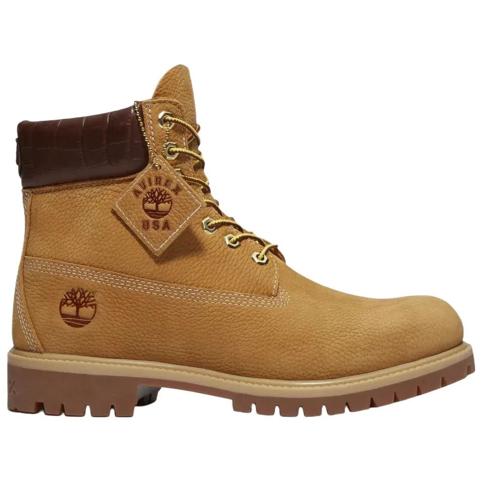 Timberland Ботинки AVIREX 6 Inch мужские желто-коричневые — фото 3