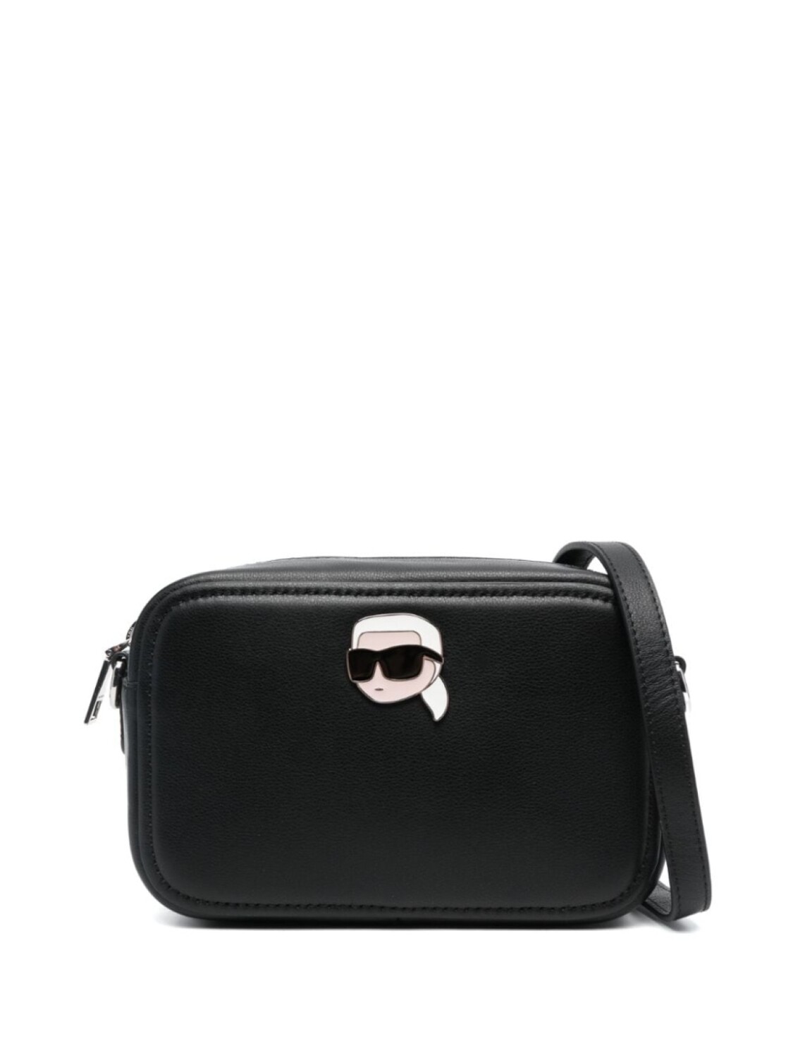 

Karl Lagerfeld каркасная сумка Ikonik Pin, черный