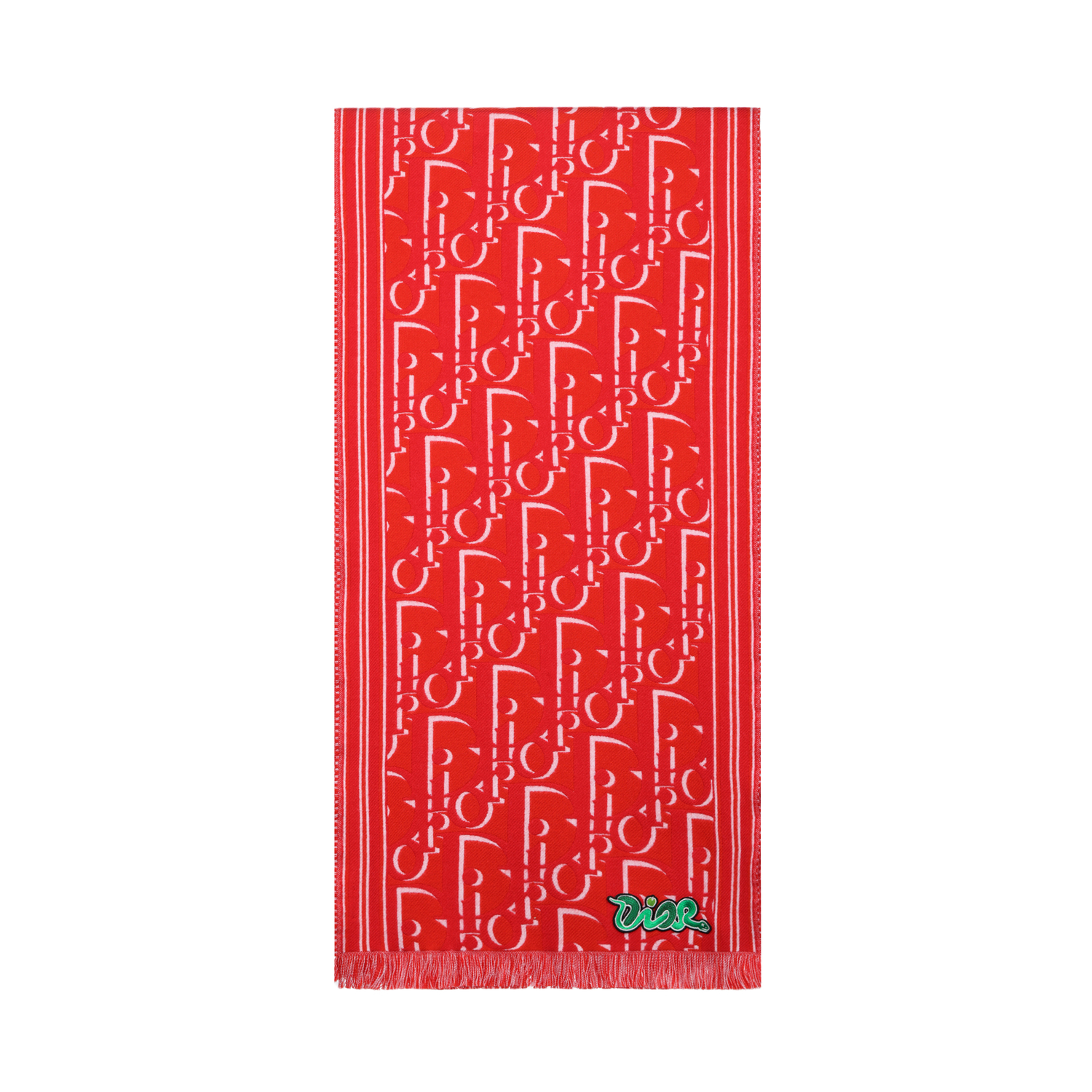 

DIOR Шарф Kaws, Red