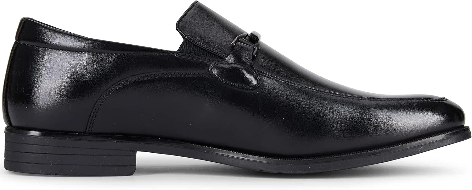 Туфли Van Heusen Men's Tate Oxford Shoes, Black — фото 4