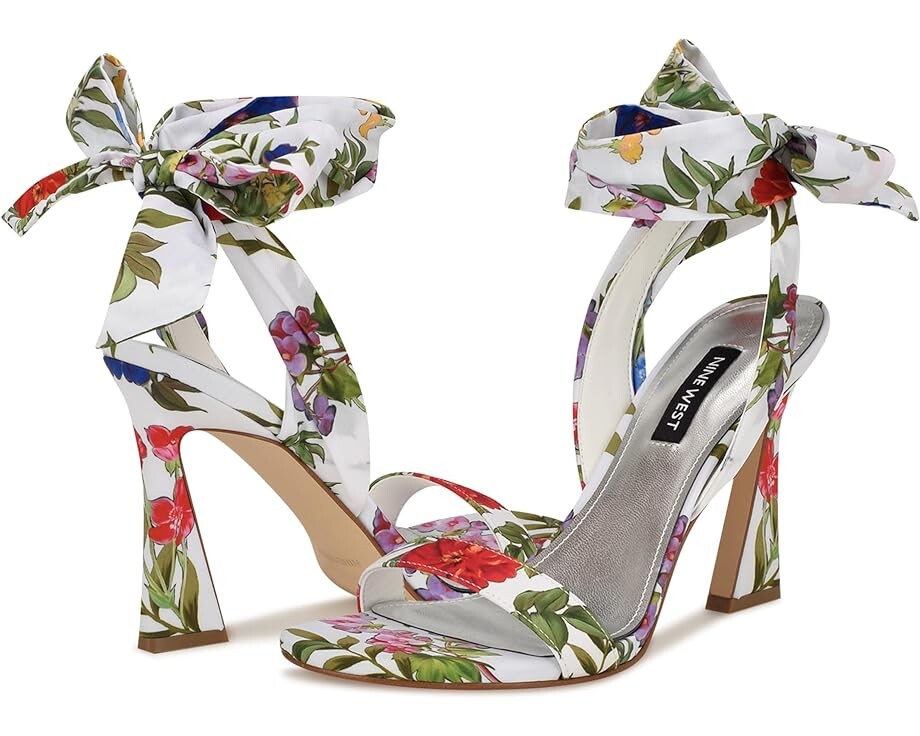 

Туфли Nine West Kelsie, цвет White Garden Print Multi