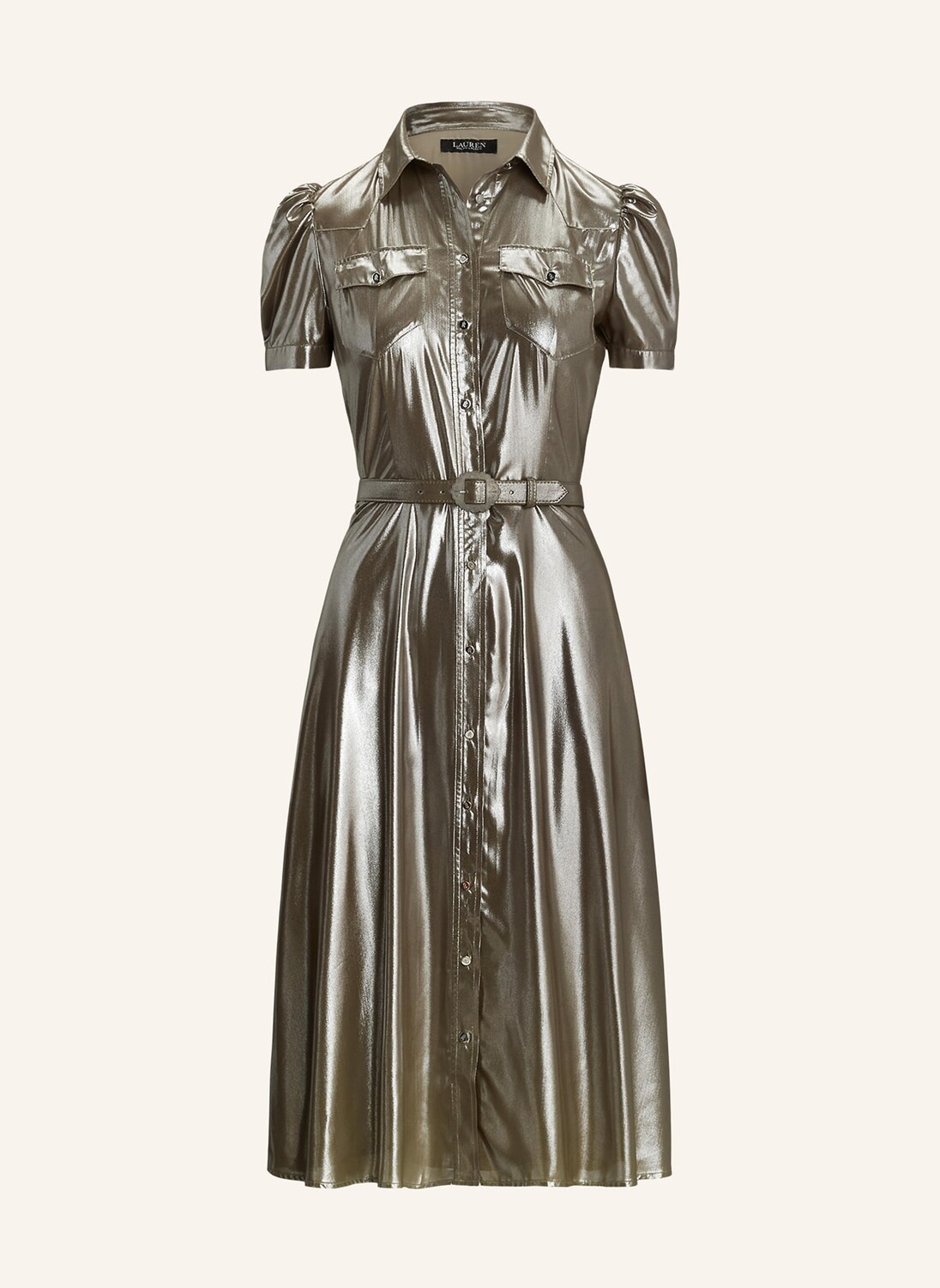 

Платье-рубашка LAUREN RALPH LAUREN, цвет PLATIN