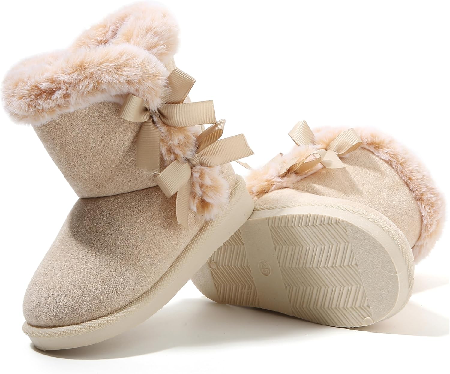 

Детские зимние сапоги Femizee для девочек и мальчиков, теплые зимние уличные снежные ботинки (для малышей/маленьких детей), 1968 Khaki