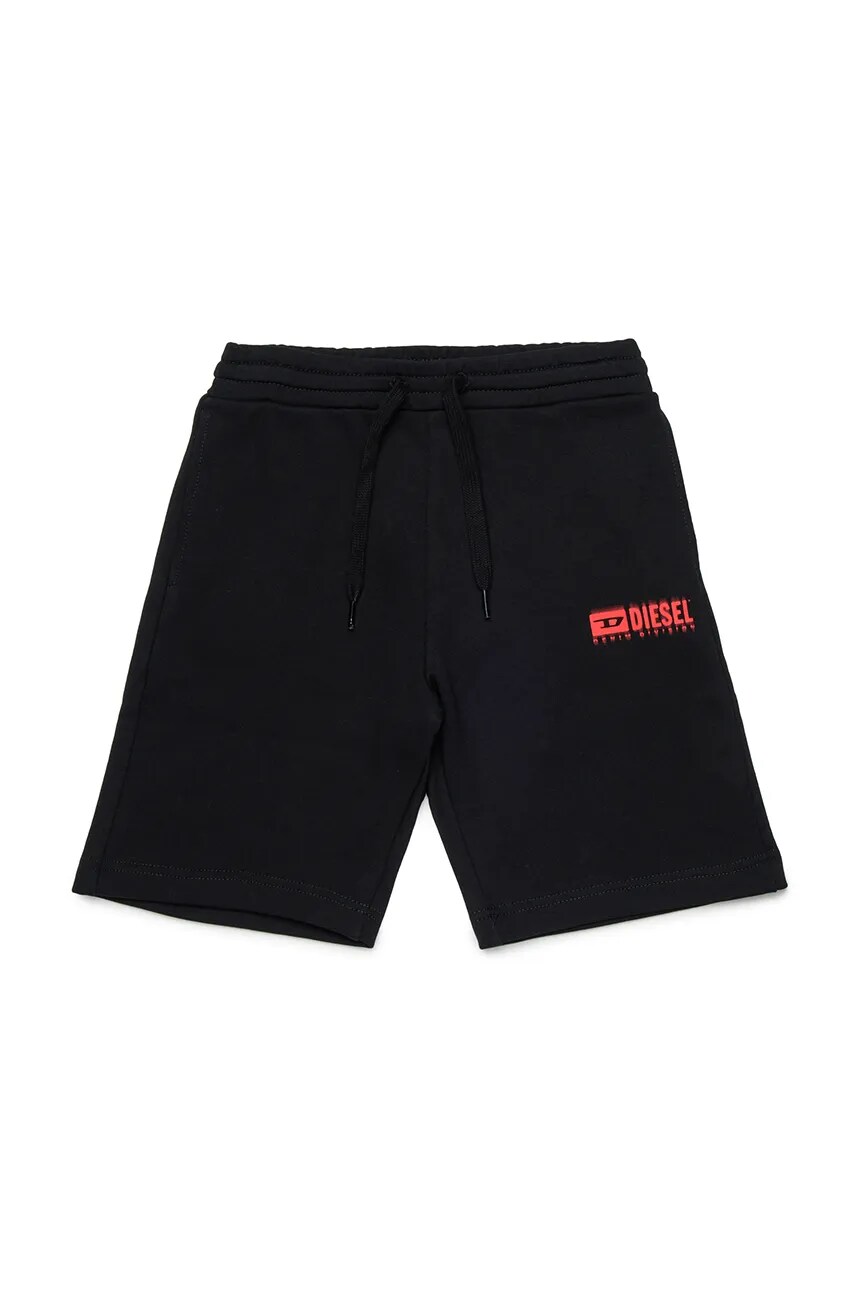 

Детские шорты из хлопка PBASESHORTS Diesel, черный
