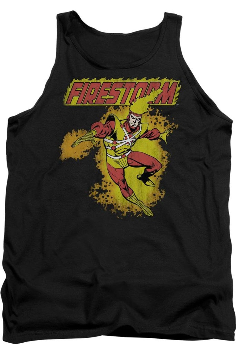 

Майка для взрослых DC Comics Firestorm Gildan, черный