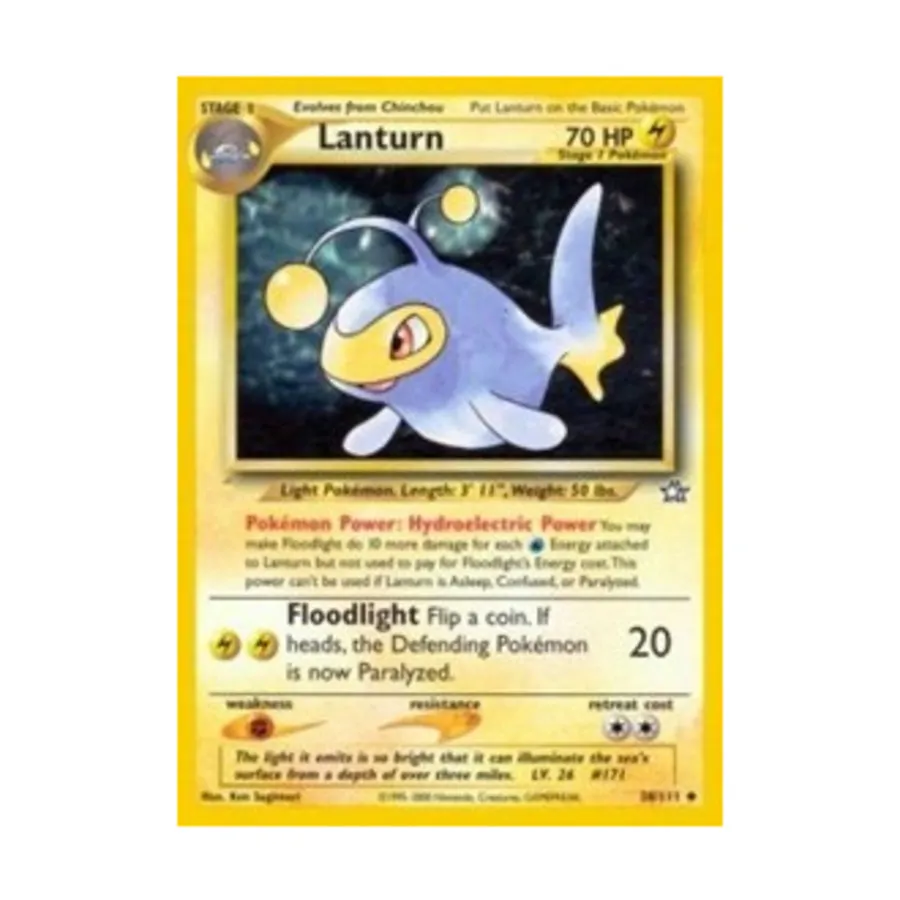 

CCG Лантурн (Ю) #38, Pokemon - Neo Genesis - Singles