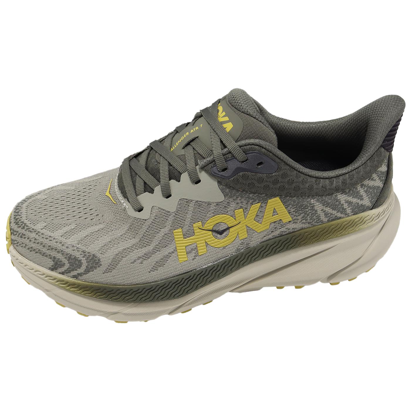 

HOKA ONE ONE Кроссовки CHALLENGER 7 с низким верхом, противоскользящие, износостойкие, мужские, оливково-зеленые