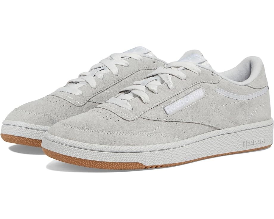 

Кроссовки Reebok Lifestyle Club C 85, цвет Grey/White/Gum