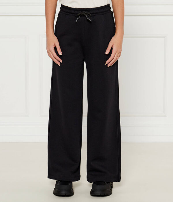 

Брюки Flare fit Patrizia Pepe, черный