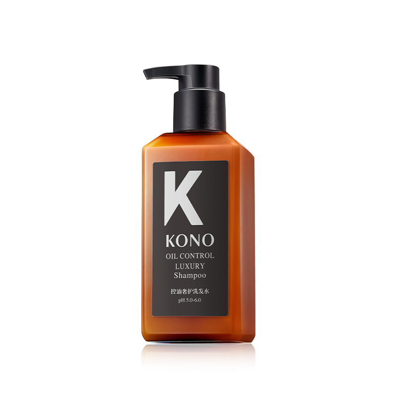KONO Шампунь new salon collection luxurious care haute couture black logo mini k против перхоти и для контроля жира 500мл — фото 2