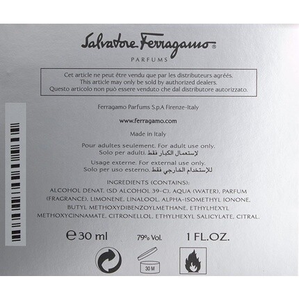 Мужская туалетная вода Ferragamo F by PH Eau de Toilette Spray 30ml — фото 3