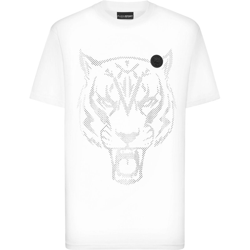 

Футболка с тигром Plein Sport, белый