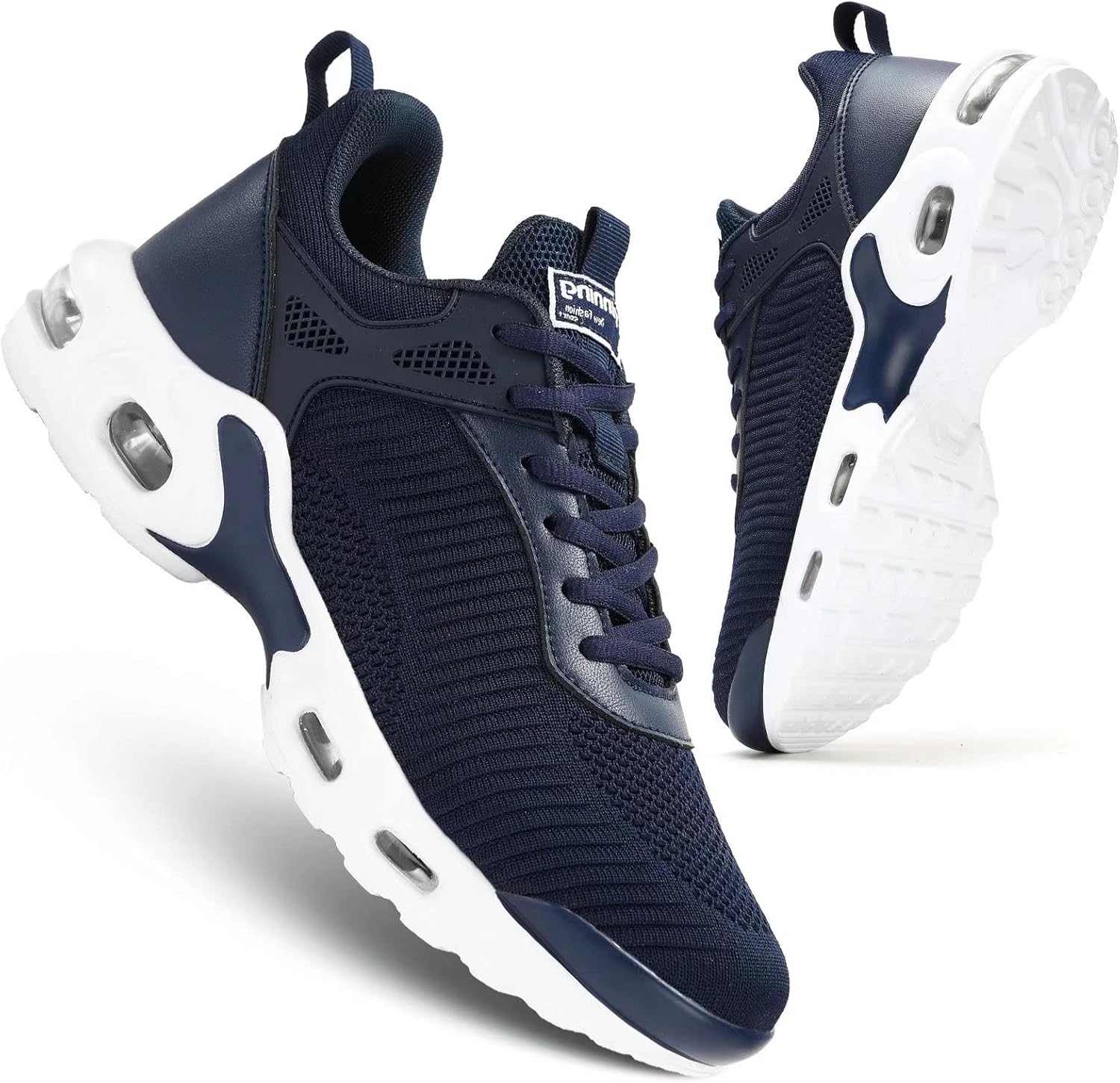 

Мужские модные кроссовки с противоскользящей подошвой, для бега, спортивные, для тренировок, тенниса и баскетбола Socviis, темно-синий