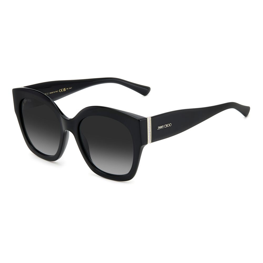 

Черные ацетатные солнцезащитные очки Jimmy Choo Eyewear