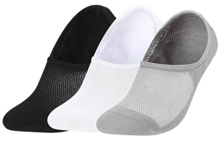 

Носки унисекс FILA до щиколотки, цвет 3 pairs (dark black + standard white + light gray)