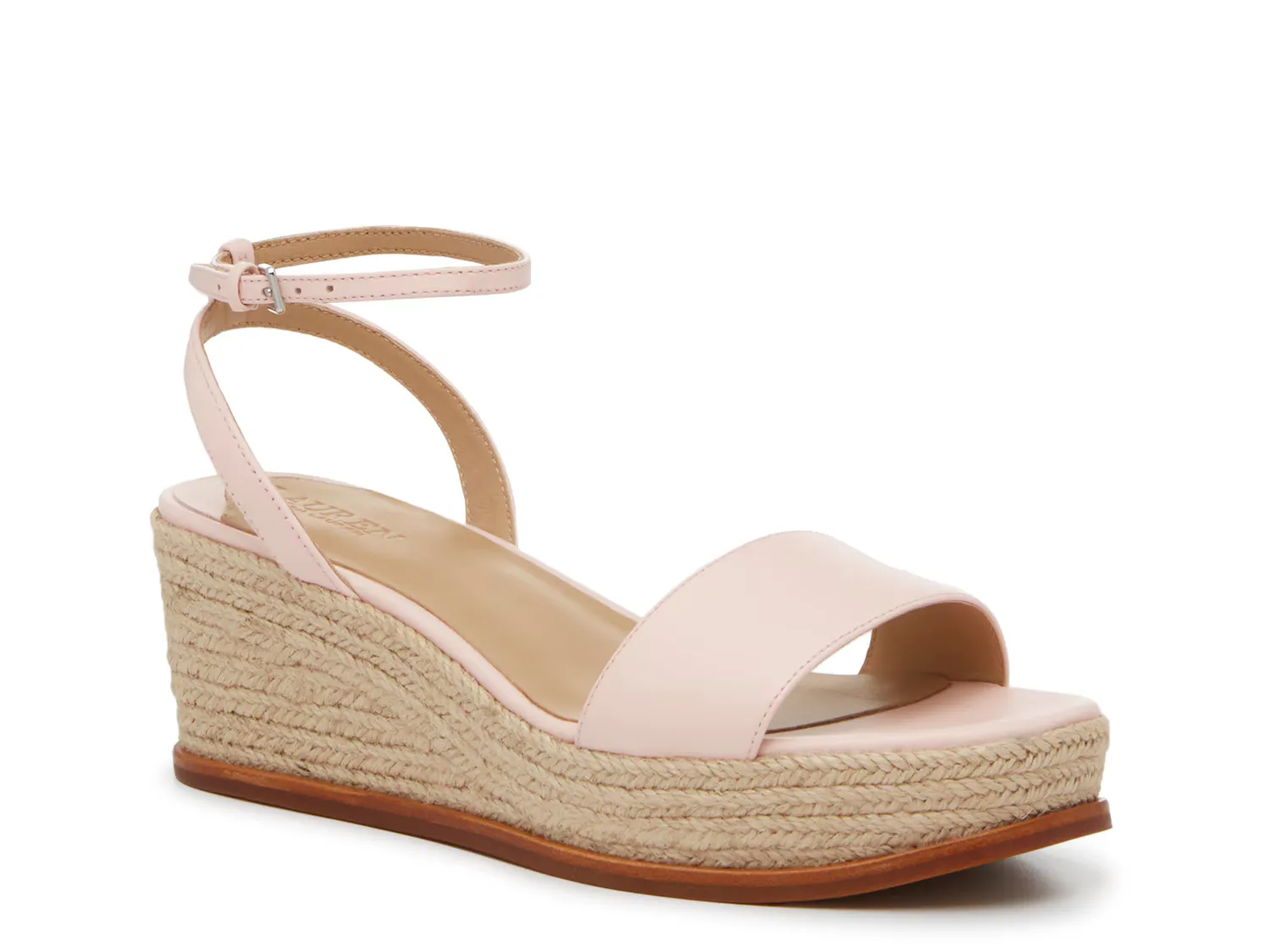 

Сандалии Leona Wedge Sandal Lauren Ralph Lauren, светло-розовый