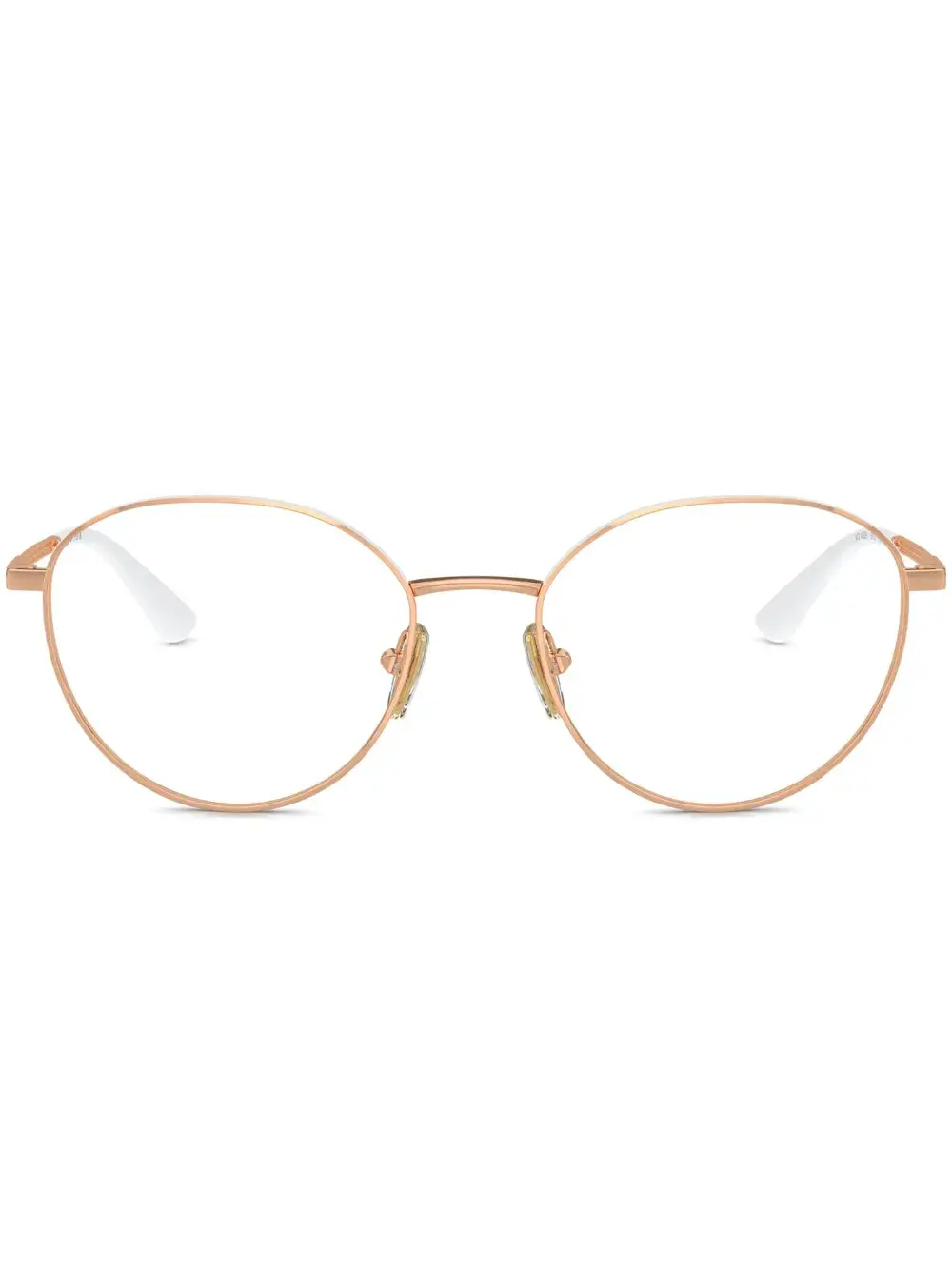 

Очки в круглой оправе с логотипом Vogue, золотистый