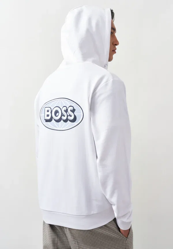 Толстовка на молнии Boss, белый