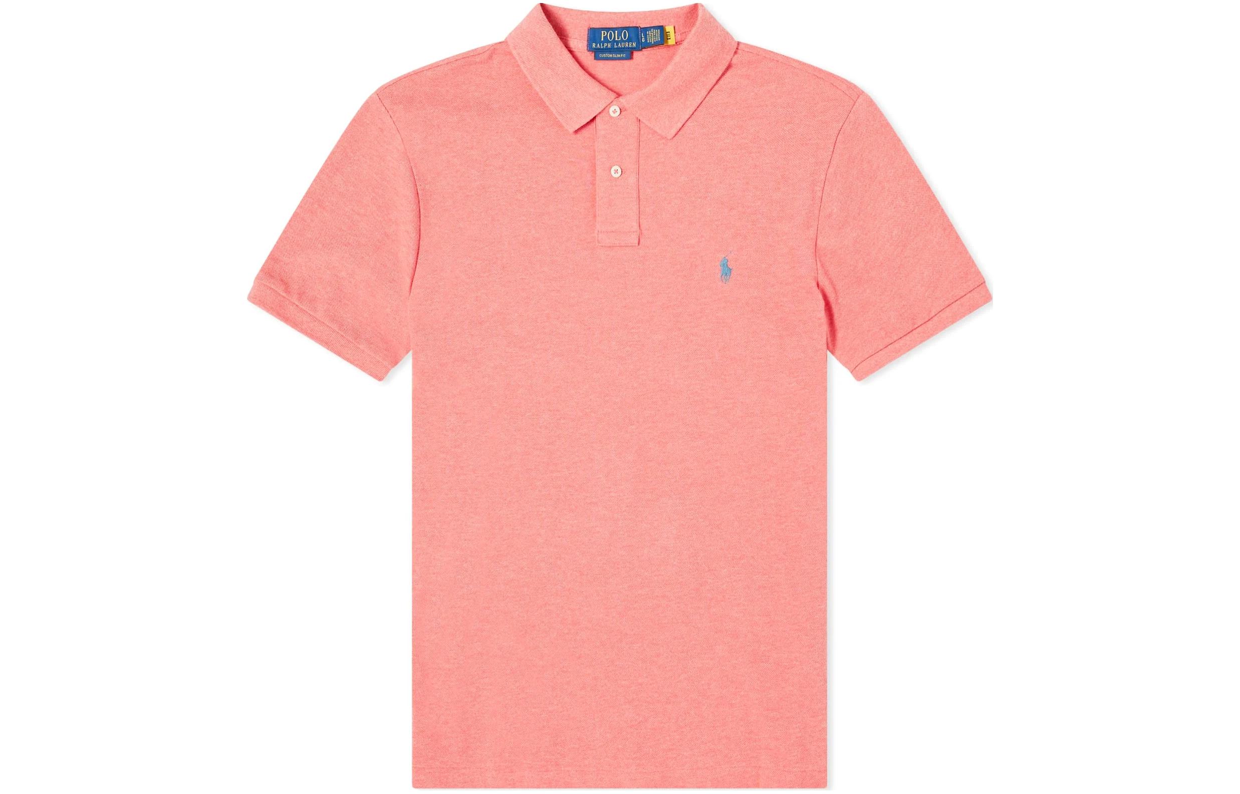 

Поло Ralph Lauren с вышивкой Polo Pony, розовый