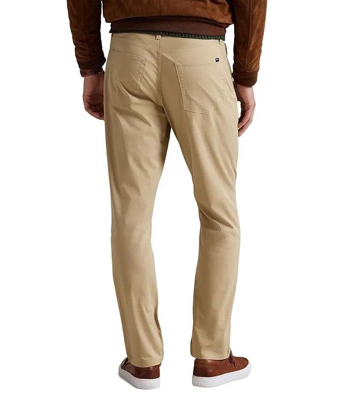 Брюки Performance Twill Classic Fit Polo Ralph Lauren, White/Bright Navy — фото 3