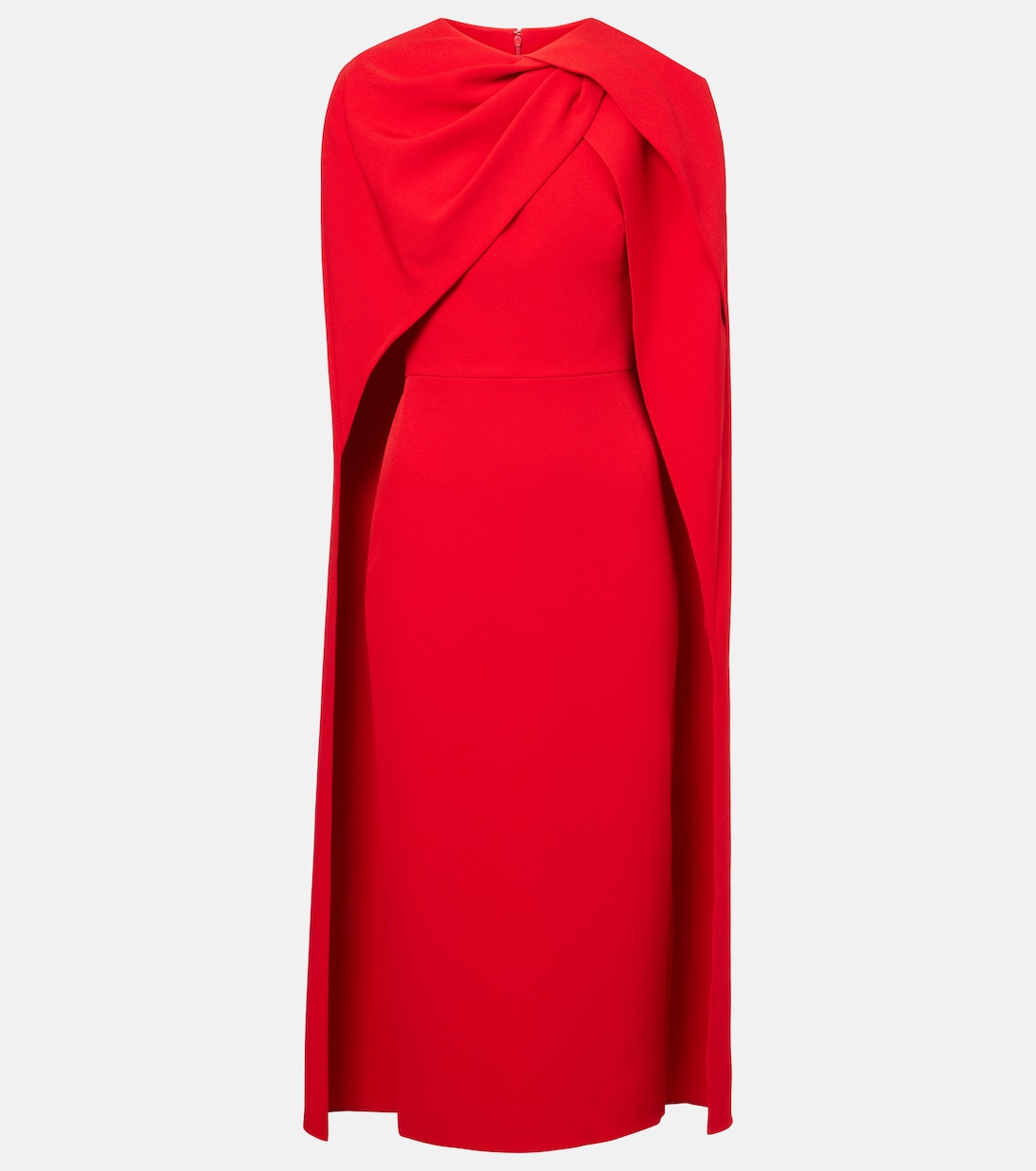 

Платье миди с накидкой Safiyaa, Dazzling Red