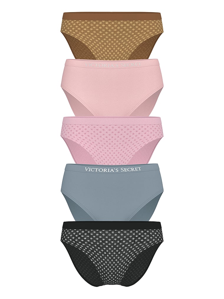 

Упаковка из 5 бесшовных трусиков-слипов Victoria'S Secret, 5 pack multi