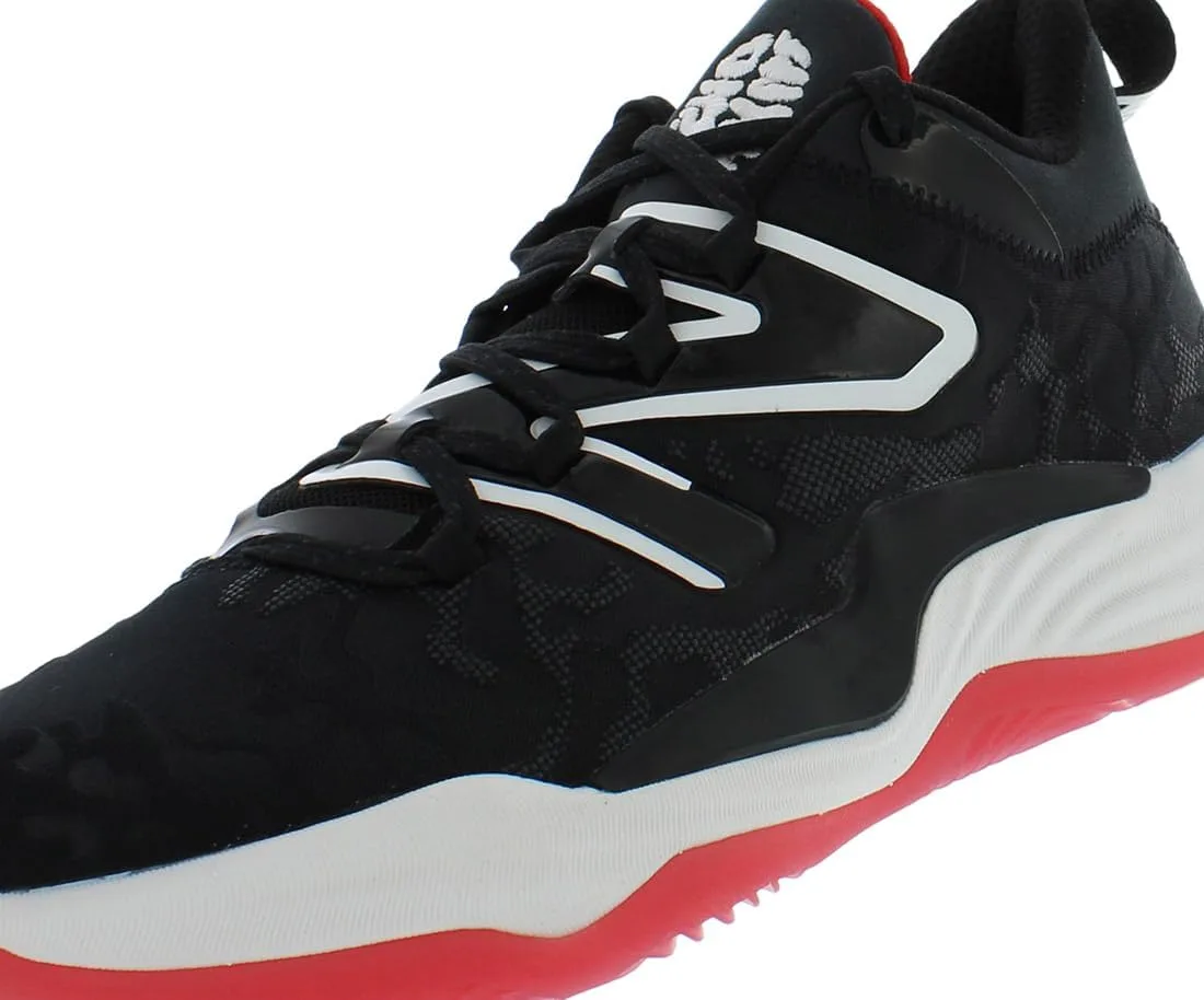 Мужские кроссовки New Balance Schwarz, черный/красный — фото 2
