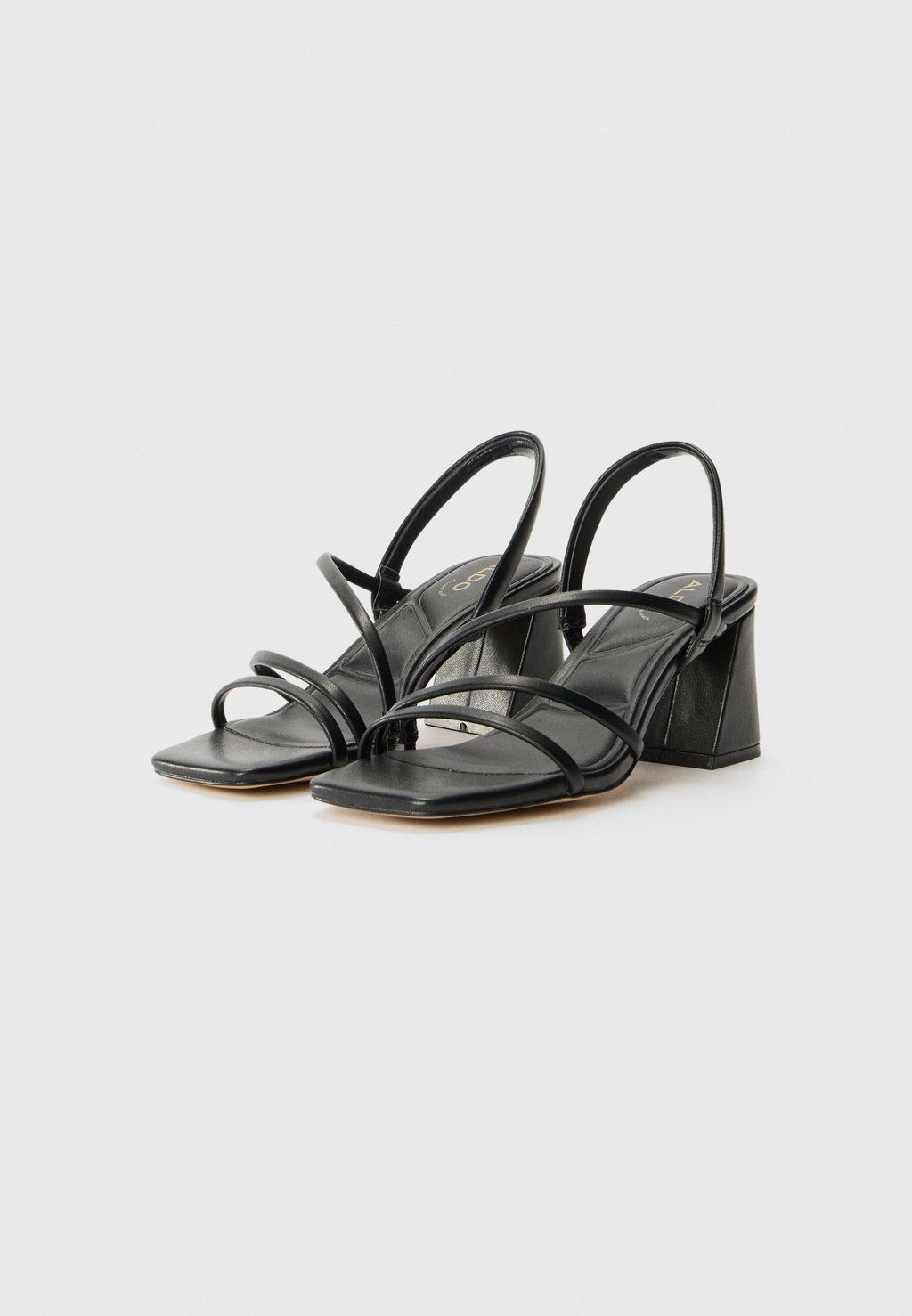 Сандалии с манжетой на щиколотке ATLANTICUS - Heeled mules ALDO, черный — фото 2