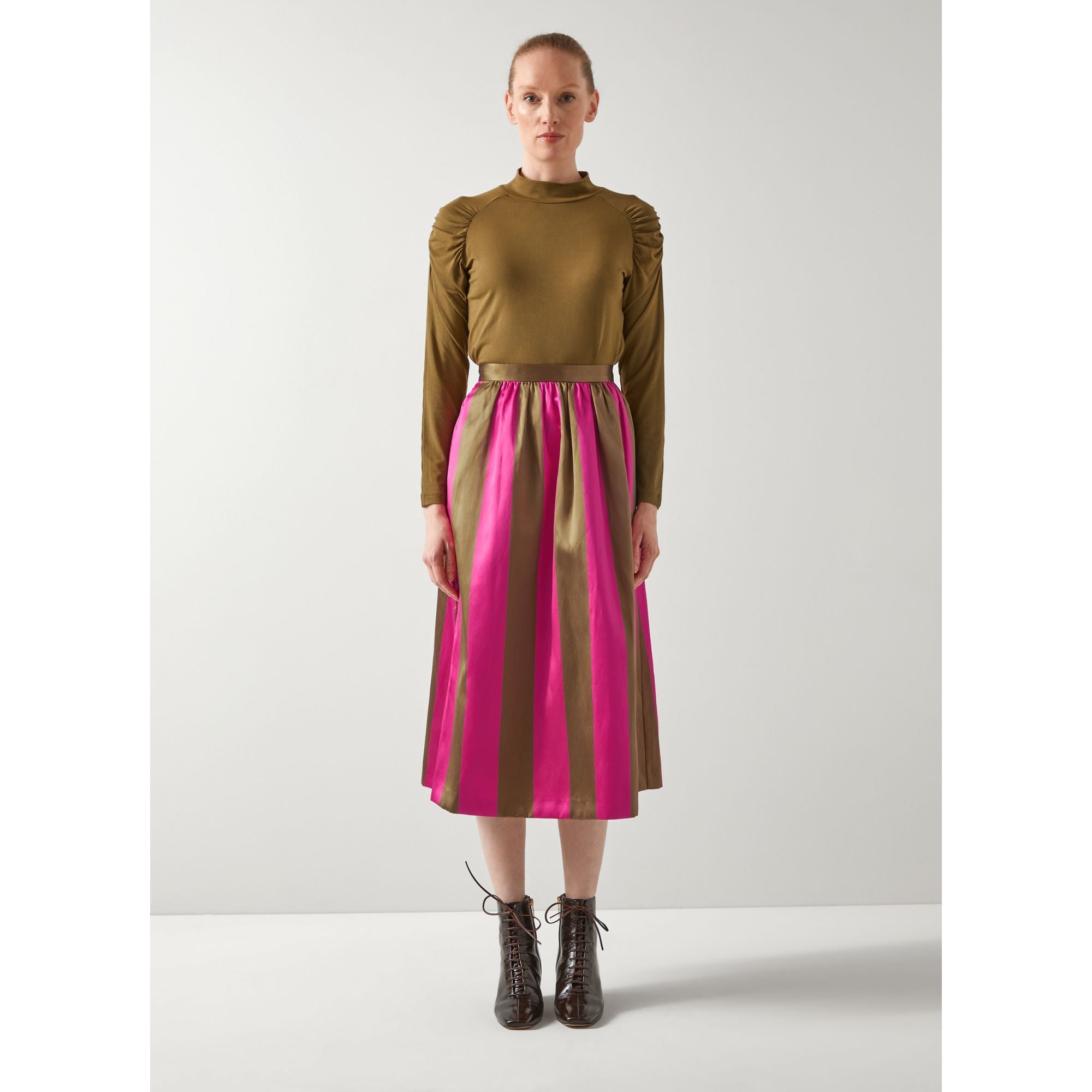 

Юбка Olsen Skirts Lk Bennett, оливковый