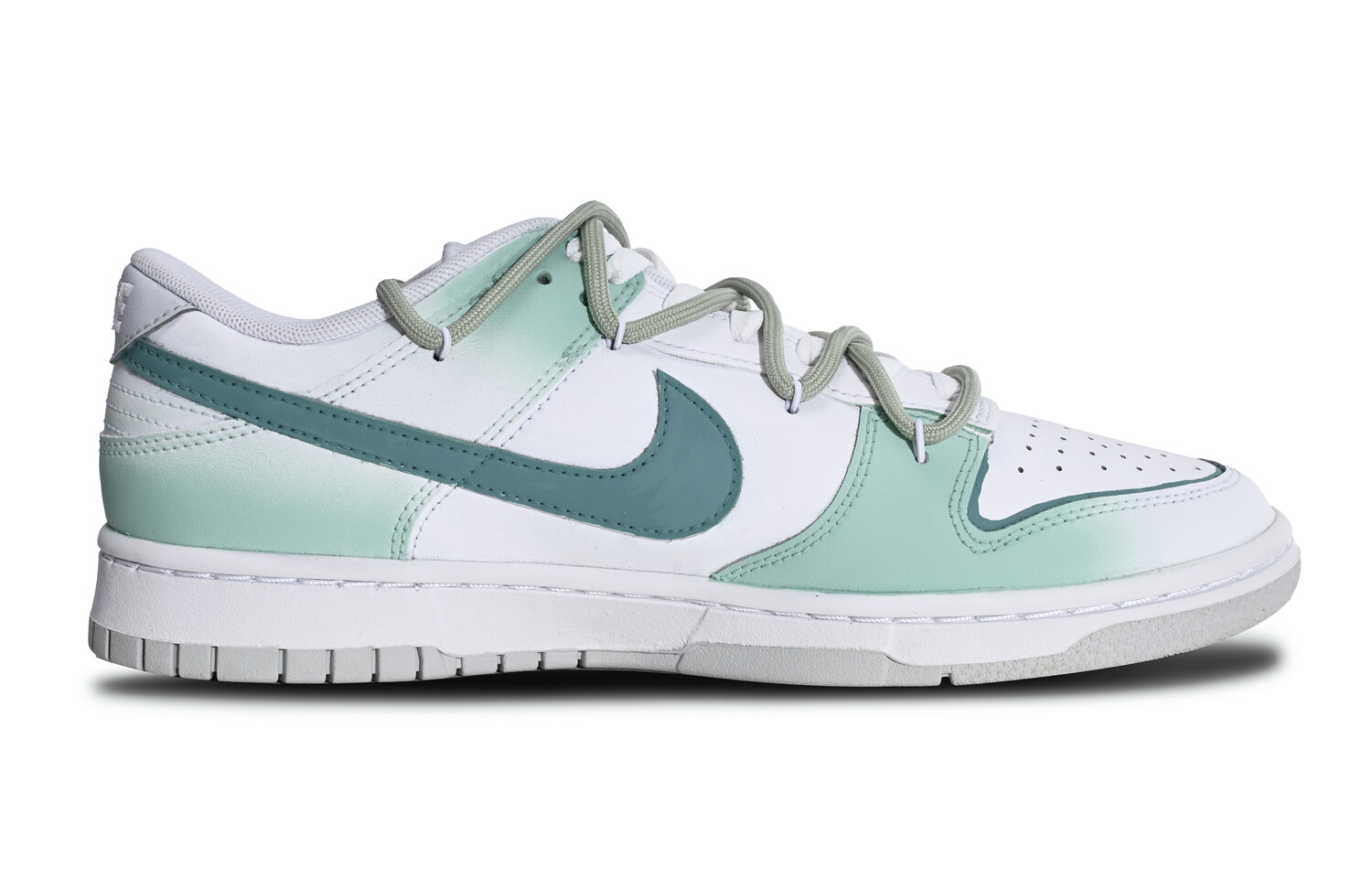 

Кроссовки Nike Dunk Skateboarding Shoes Men Low-top Green/White, светло-зеленый