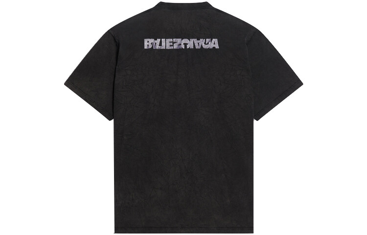 

Футболка мужская Balenciaga Turn Slit, черный