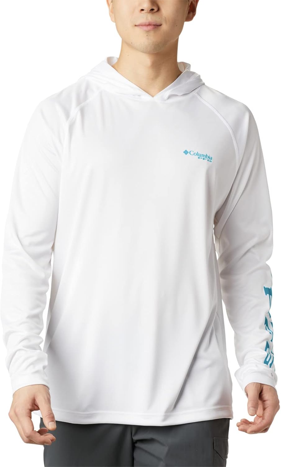 

Терминал такл сан худи для мужчин Columbia, отводящий влагу, White/Atoll Logo, Белый, Терминал такл сан худи для мужчин Columbia, отводящий влагу, White/Atoll Logo