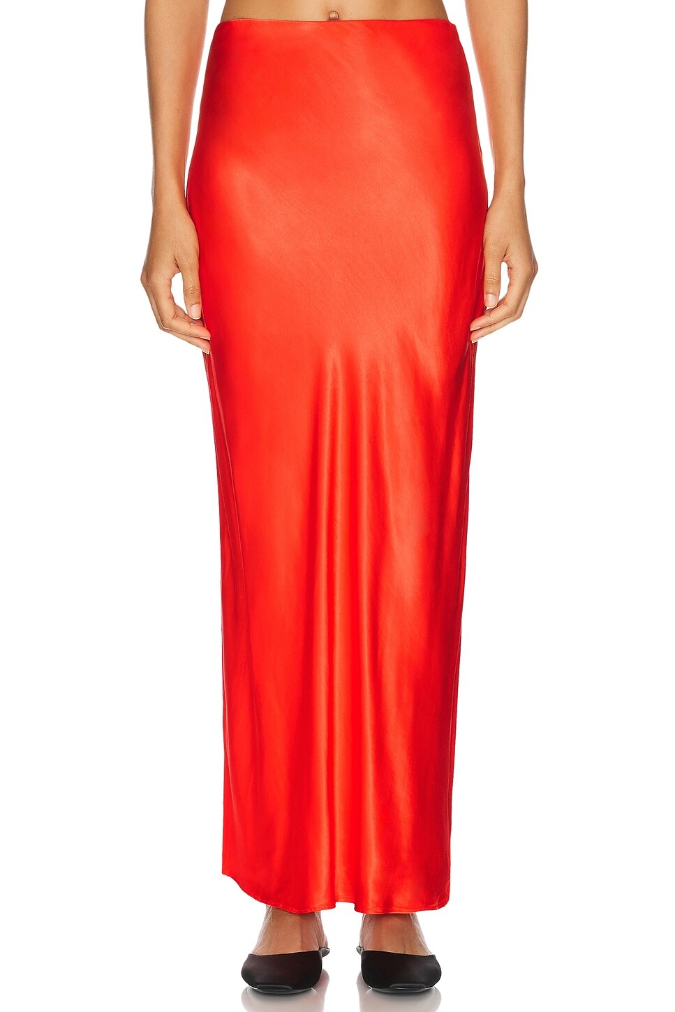 

Юбка-миди от Marianna Noemie L'Academie, цвет Red Orange