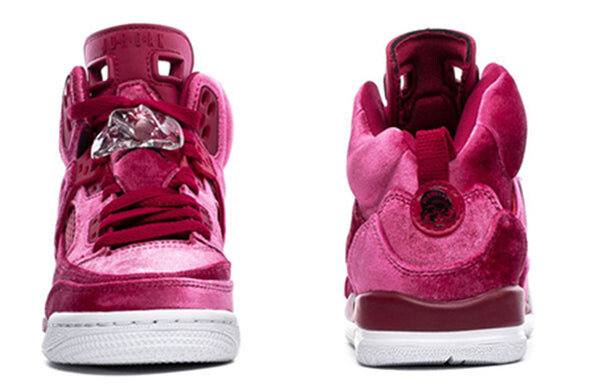 Кроссовки spizike Air Jordan, красный — фото 4