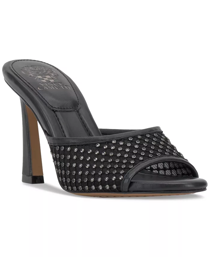 Женские сандалии Paigelyy с декоративными элементами Vince Camuto, черный