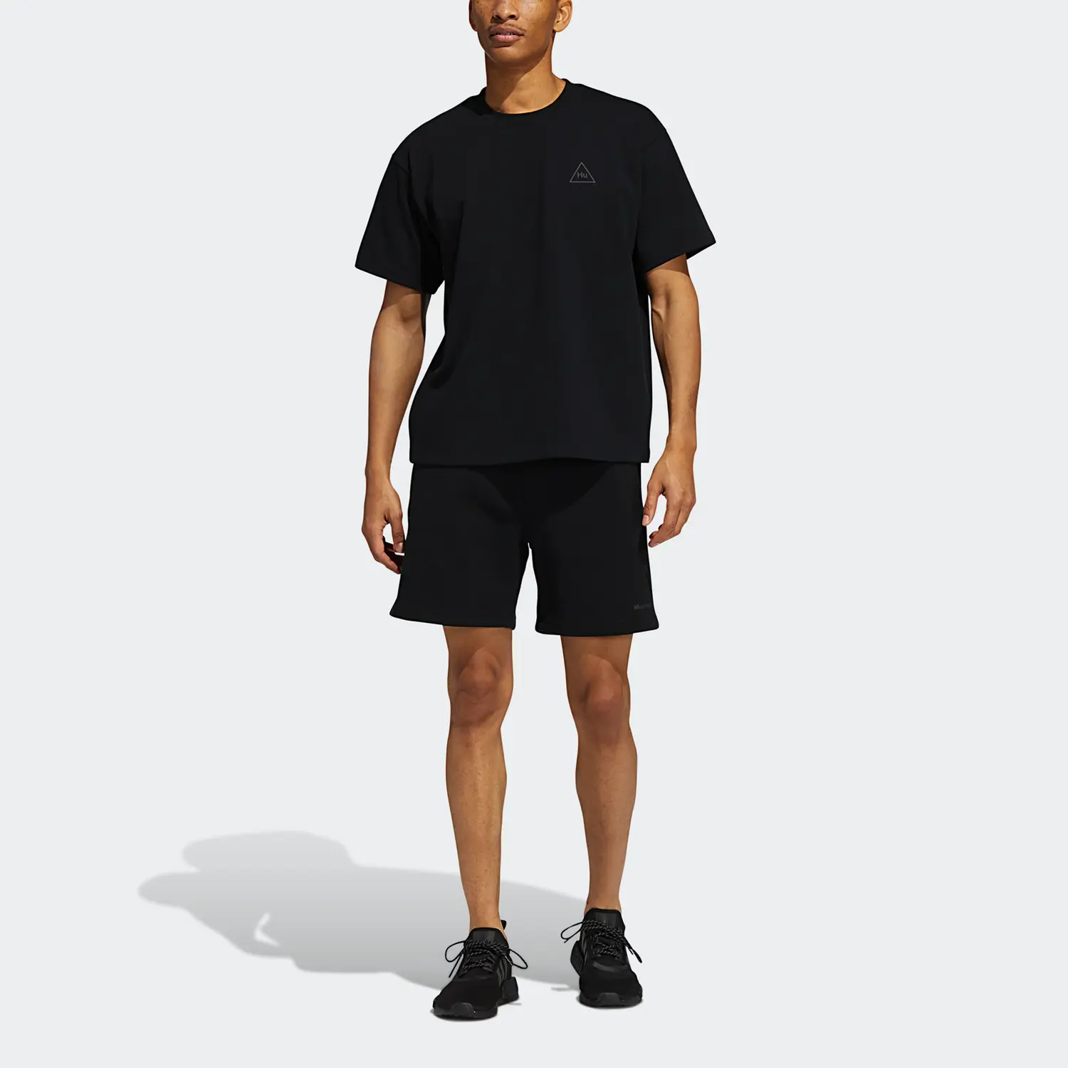 Черная футболка Basics Adidas x Pharrell Williams adidas originals, цвет Black — фото 3