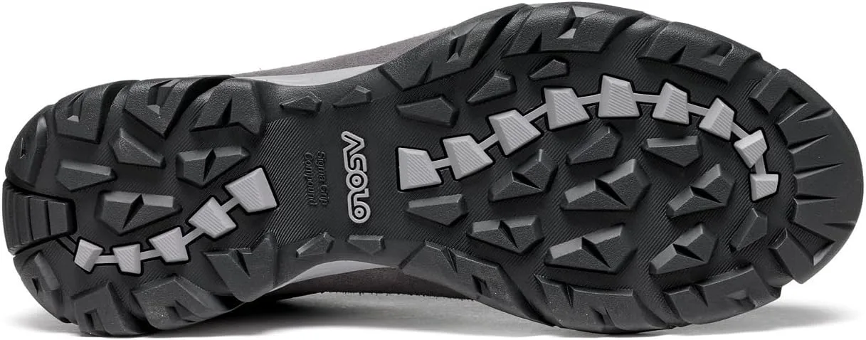 Мужские треккинговые ботинки ASOLO ACADIA GTX из замши/нейлона, легкие, дышащие, водоотталкивающие с высокотракционным подошвой, графитовый/черный — фото 3