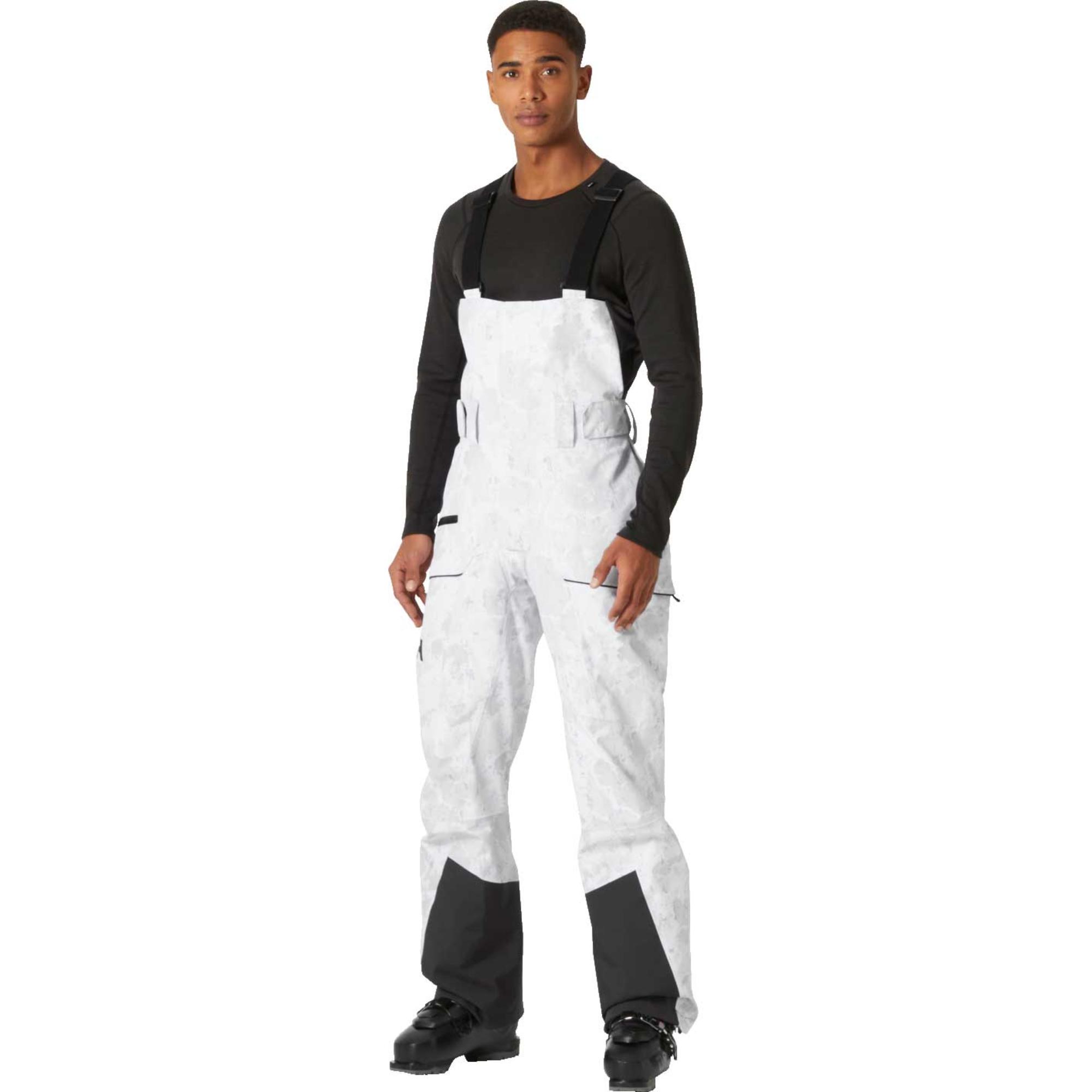 

Мужские лыжные брюки Sogn Bib Shell Helly Hansen, Grey Fog Snow Camo AOP