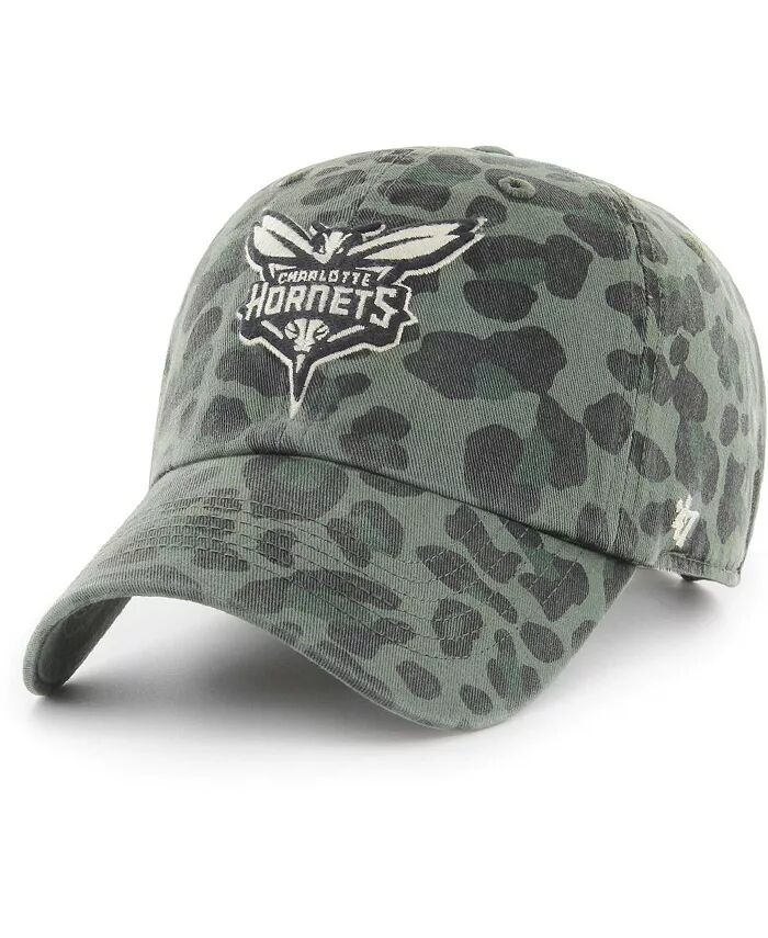 

Женская зеленая шапка Charlotte Hornets Bagheera Clean Up Adjustable '47 Brand