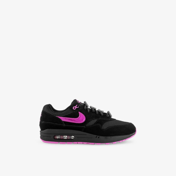 

Кроссовки Air Max 1 Suede and Mesh низкие Nike, черный