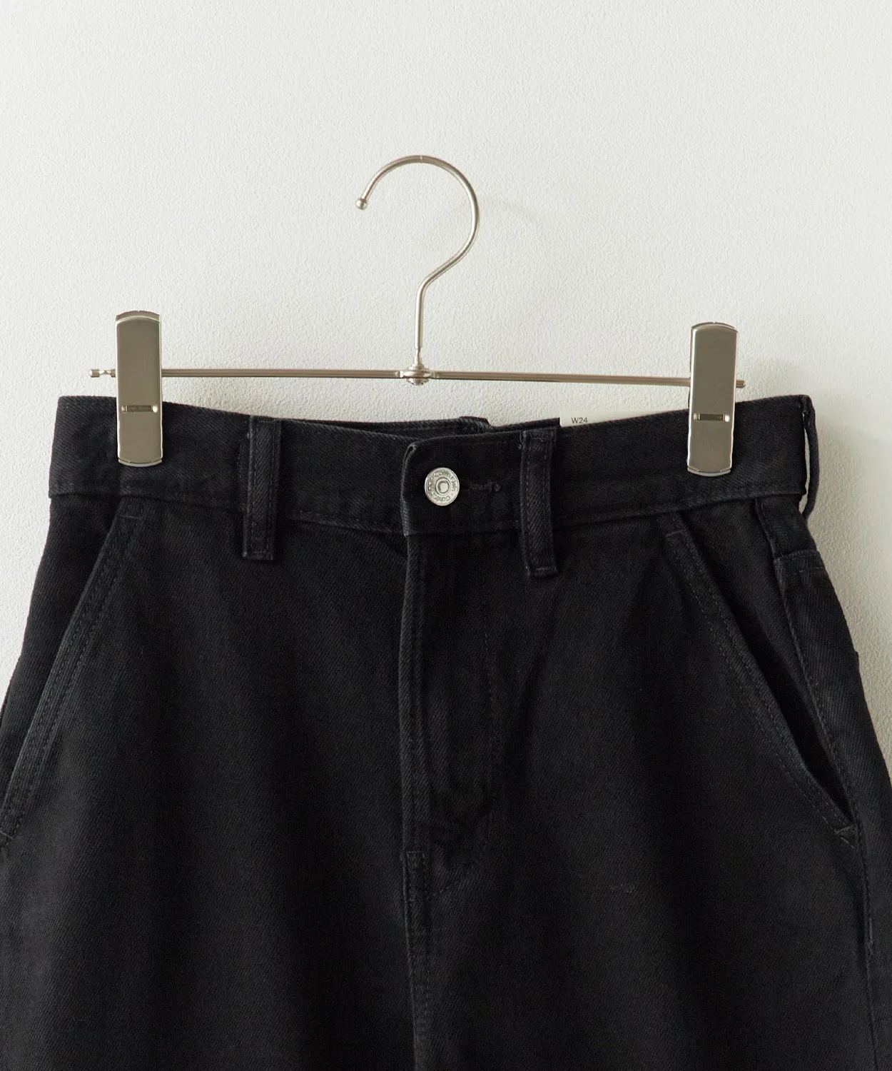 Широкие брюки Calvin Klein из мягкого хлопка, свободный крой, черные — фото 3