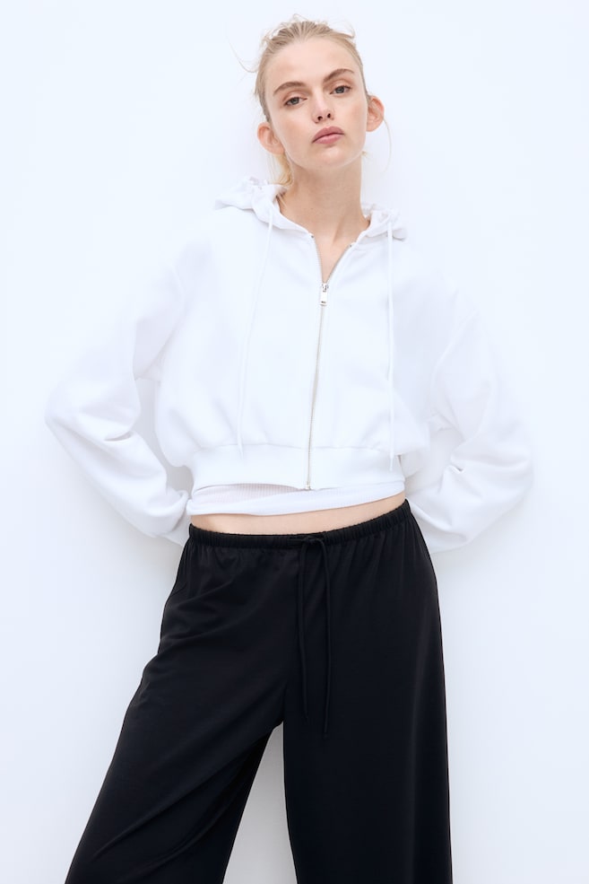 

Прямые брюки с завязками на шнурке H&M, черный