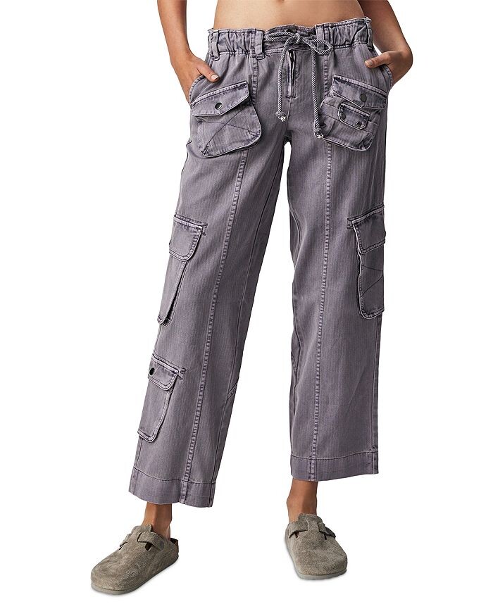 

Брюки карго Таити Free People, Серый, Брюки карго Таити Free People
