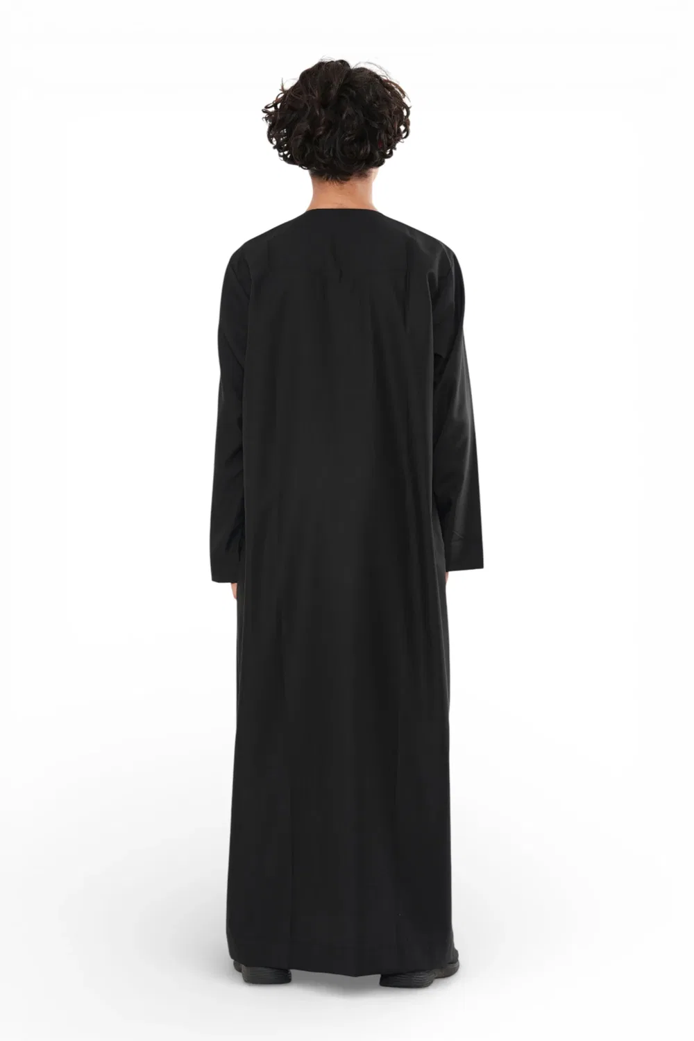 Arabic Thobes Детский марокканский халат Джубба для мальчиков, черный марокканский халат Джеллаба Рамадан Ид Тобе - K-HM11 — фото 4